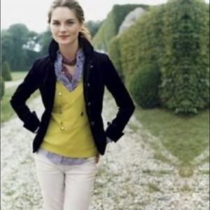 J Crew Velvet Bella Jacket